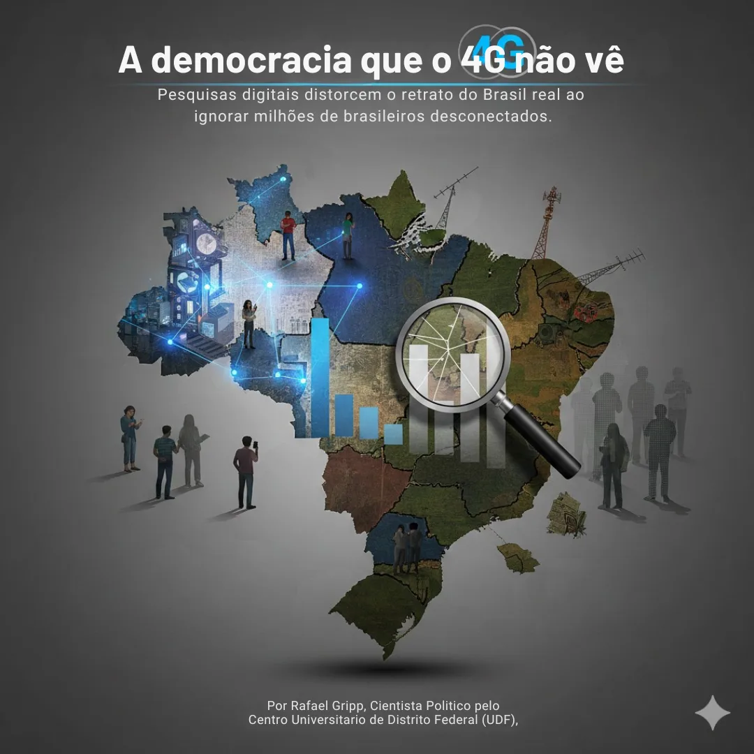 A democracia que o 4G não vê